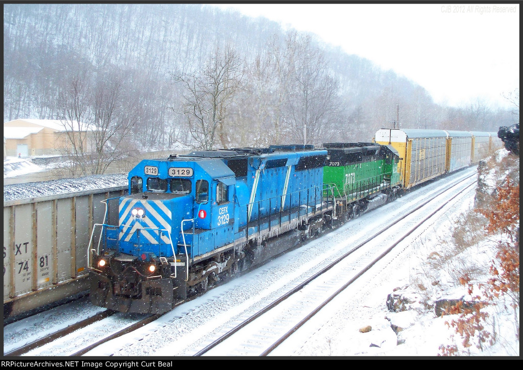 CEFX 3129 and HLCX 7073